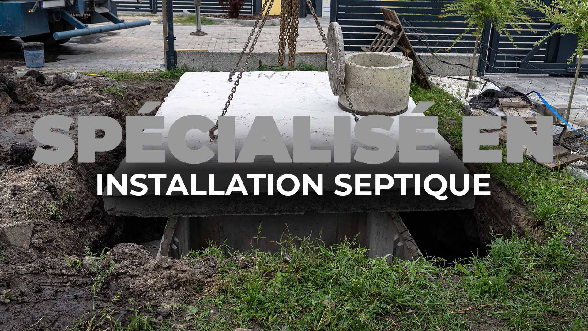 INSTALLATION SEPTIQUE